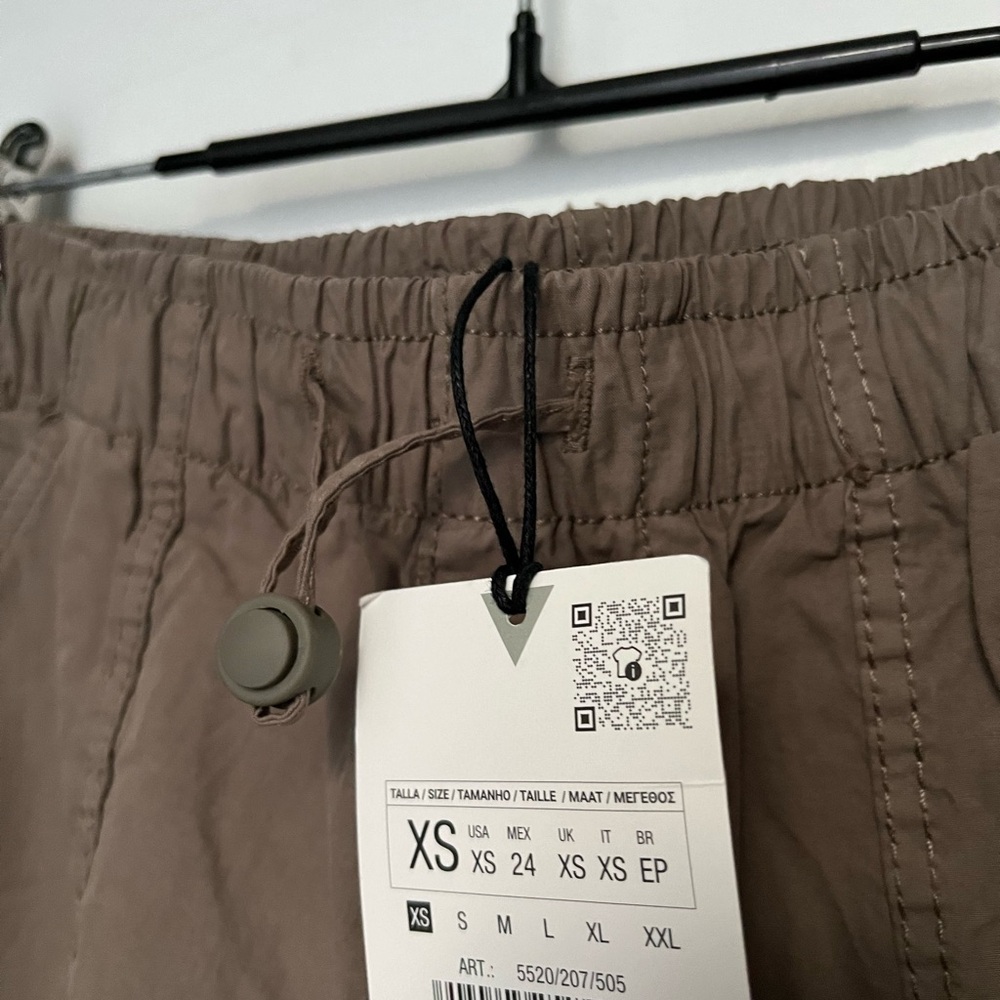 Zara Parachute Trousers Pants Women’s Size XS NWT NEW 5520/207/505 - Picture 4 of 7